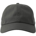 Dark Grey - Lifestyle - Atlantis Unisex Adult Dad Sustainable 6 Panel Baseball Cap