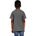Charcoal - Back - Casual Classics Childrens-Kids Original Tech T-Shirt