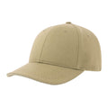 Khaki Green-Khaki Green - Front - Atlantis Unisex Adult Liberty Sandwich 6 Panel Sustainable Cap