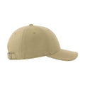 Khaki Green-Khaki Green - Side - Atlantis Unisex Adult Liberty Sandwich 6 Panel Sustainable Cap