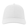 White - Lifestyle - Atlantis Unisex Adult Liberty Sandwich 6 Panel Sustainable Cap