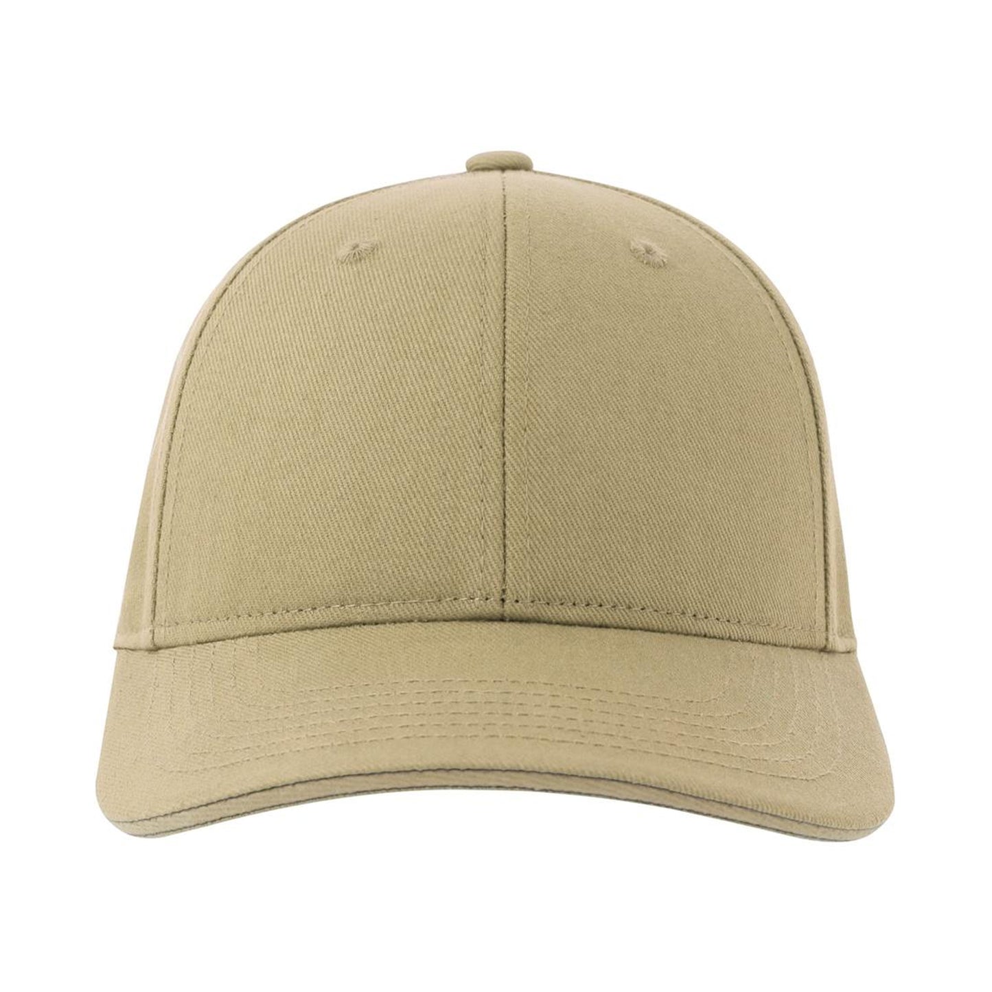 Khaki - Lifestyle - Atlantis Unisex Adult Liberty Sandwich 6 Panel Sustainable Cap