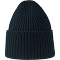 Navy - Back - Atlantis Unisex Adult Oak Chunky Knit Beanie