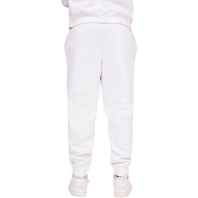White - Back - Casual Classics Unisex Adult Blended Core Regular Jogging Bottoms
