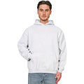 Ash Grey - Side - Casual Classics Unisex Adult Premium Combed Cotton Oversized Hoodie