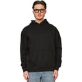 Black - Side - Casual Classics Unisex Adult Premium Combed Cotton Oversized Hoodie