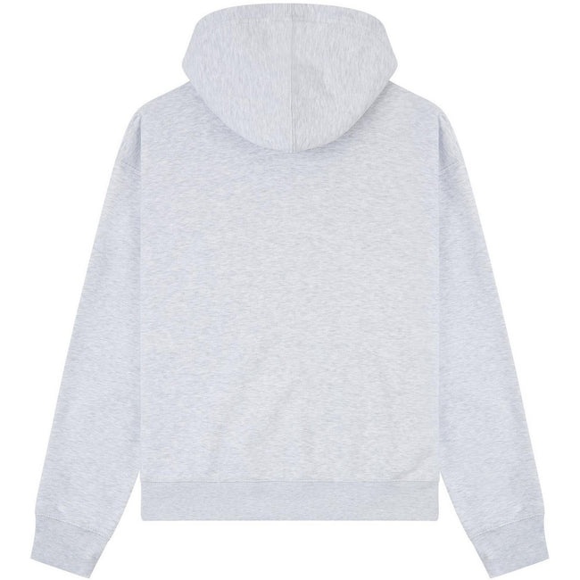 Ash Grey - Back - Casual Classics Unisex Adult Premium Combed Cotton Boxy Oversized Hoodie