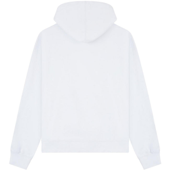 White - Back - Casual Classics Unisex Adult Premium Combed Cotton Boxy Oversized Hoodie