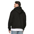 Black - Pack Shot - Casual Classics Unisex Adult Premium Combed Cotton Boxy Oversized Full Zip Hoodie