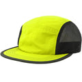 Safety Yellow - Back - Atlantis Unisex Adult Erie Retro Technical Recycled Cap