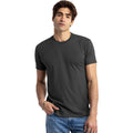 Charcoal - Side - Next Level Apparel Unisex Adult CVC T-Shirt