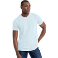 Ice Blue - Side - Next Level Apparel Unisex Adult CVC T-Shirt