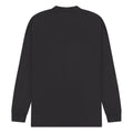 Acid Black - Back - Casual Classics Mens Acid Wash Combed Ringspun Cotton Extended Neckline Tall Oversized Long-Sleeved T-Shirt
