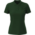 Bottle - Front - Stedman Womens-Ladies Lux Cotton Polo Shirt