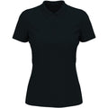 Blue Midnight - Front - Stedman Womens-Ladies Lux Cotton Polo Shirt