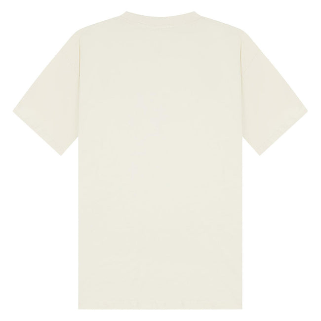 Ecru - Back - Casual Classics Unisex Adult Combed Ringspun Cotton Oversized T-Shirt