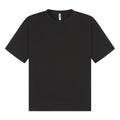 Black - Front - Casual Classics Unisex Adult Combed Ringspun Cotton Oversized T-Shirt