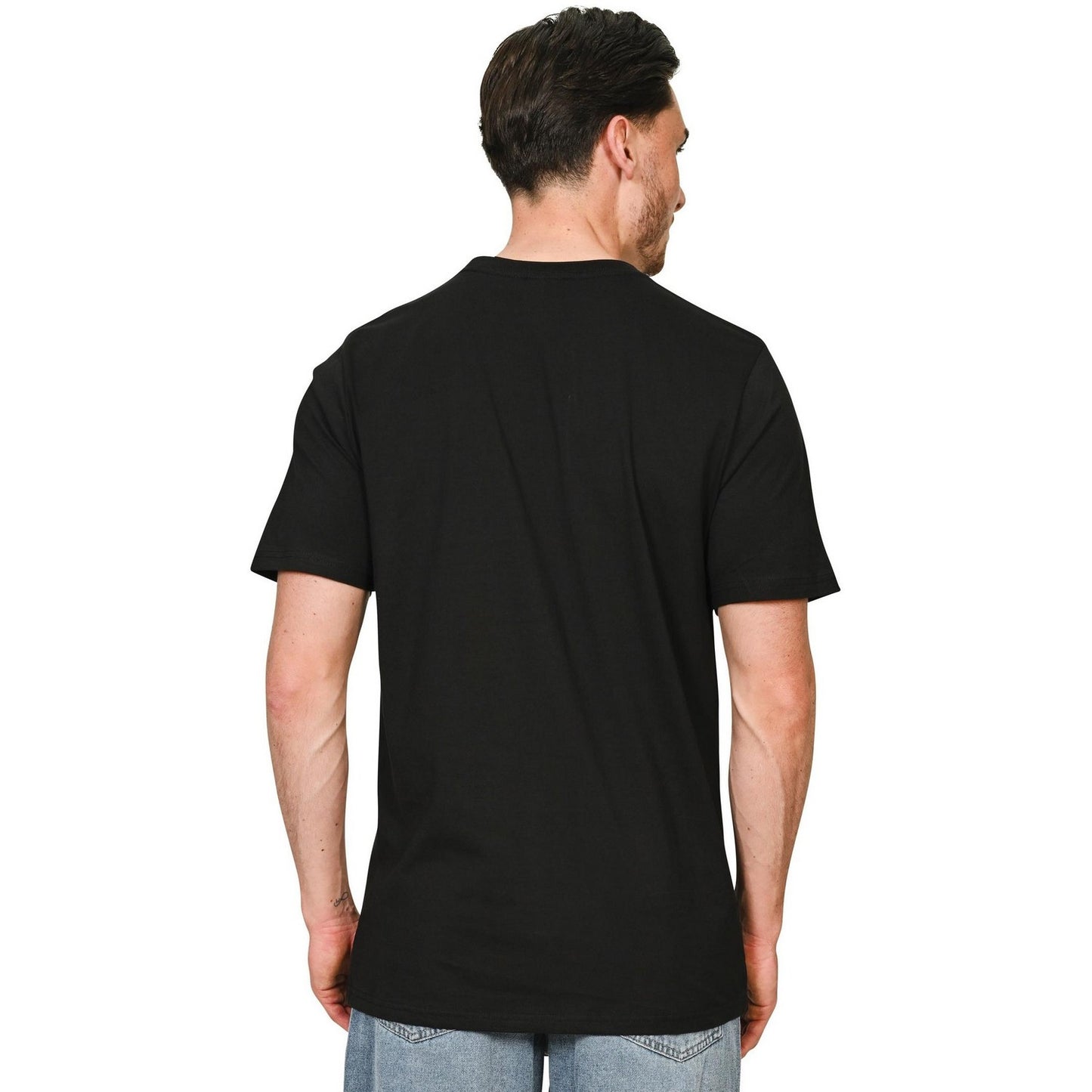 Black - Lifestyle - Casual Classics Unisex Adult Combed Ringspun Cotton Slim T-Shirt