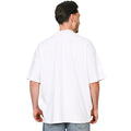 White - Pack Shot - Casual Classics Unisex Adult Tall Oversized Half-Sleeved T-Shirt