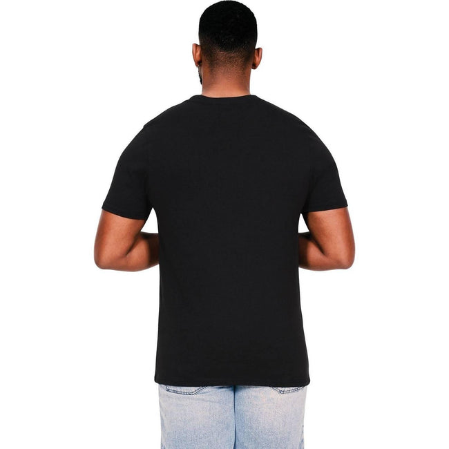 Black - Back - Casual Classics Mens Muscles Combed Ringspun Cotton Tall T-Shirt