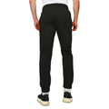 Black - Side - Casual Classics Unisex Adult Premium Combed Cotton Jogging Bottoms