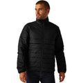 Black - Side - Regatta Professional Mens Essential Thermal Padded Jacket