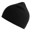 Black - Front - Atlantis Unisex Adult Holly Baseball Cap