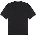 Black - Back - Casual Classics Unisex Adult Interlock Combed Ringspun Cotton Extended Neckline Oversized T-Shirt