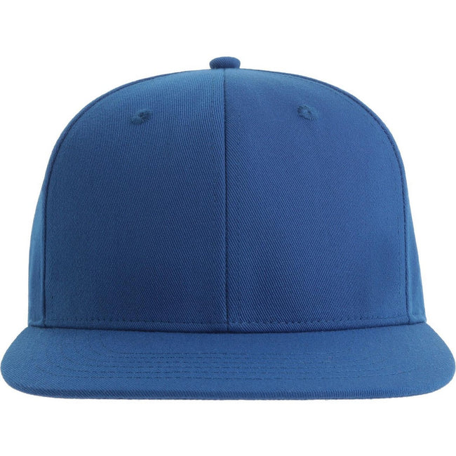 Royal Blue - Front - Atlantis Unisex Adult James 6 Panel Recycled Polyester Snapback Cap