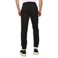 Black - Side - Casual Classics Unisex Adult Premium Combed Cotton Jogging Bottoms