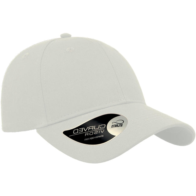 White - Front - Atlantis Unisex Adult Baseball Cap