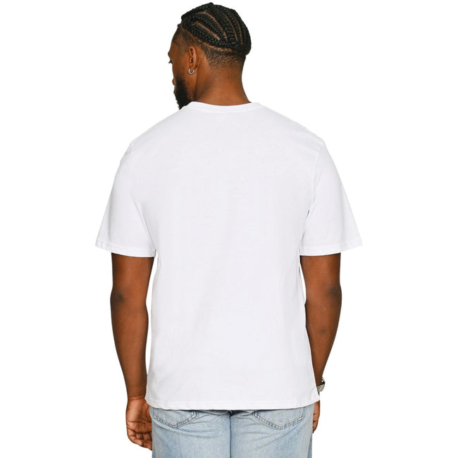 White - Back - Casual Classics Unisex Adult Combed Ringspun Cotton T-Shirt