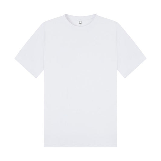 White - Front - Casual Classics Womens-Ladies Combed Cotton Oversized T-Shirt