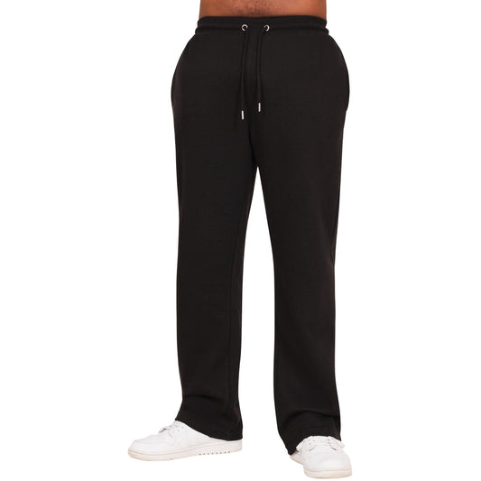 White - Front - Casual Classics Unisex Adult Core Ringspun Cotton Relaxed Fit Jogging Bottoms