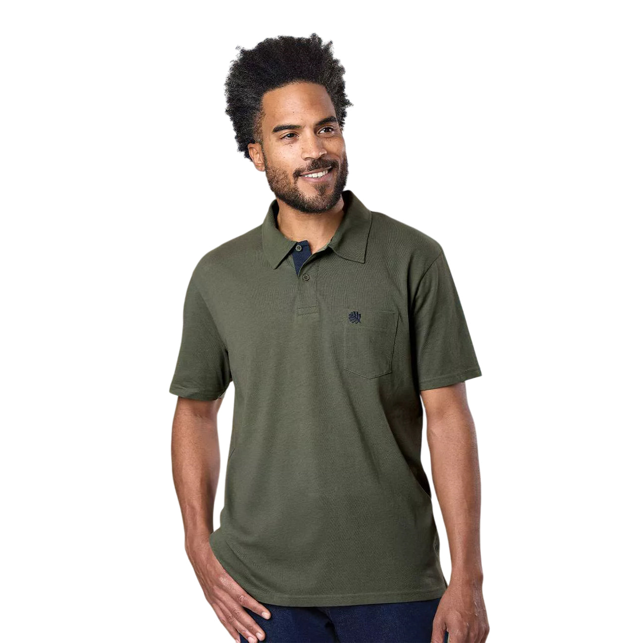 Khaki Green-Yellow-Navy - Lifestyle - Atlas For Men Mens Cotton Polo Shirt (Pack Of 3)