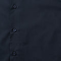 French Navy - Pack Shot - Russell Collection Mens Long Sleeve Poly-Cotton Easy Care Tailored Poplin Shirt