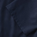 Bright Navy - Close up - Russell Collection Ladies-Womens Short Sleeve Easy Care Oxford Shirt