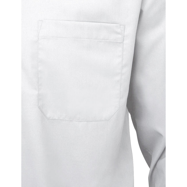 White - Lifestyle - Russell Collection Mens Long Sleeve Shirt