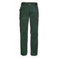 Bottle Green - Front - Russell Workwear Mens Polycotton Twill Trouser - Pants (Long)