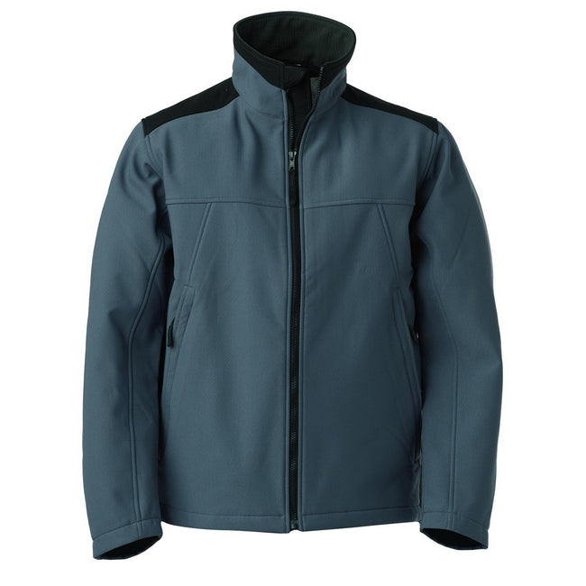 Convoy Grey - Front - Russell Workwear Mens Softshell Breathable Waterproof Membrane Jacket