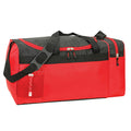 Red-Black - Back - Shugon Cannes Sports-Overnight Holdall - Duffle Bag (33 Litres)