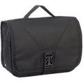 Black - Back - Shugon Bristol Folding Travel Toiletry Bag - 4 Litres