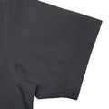 Black - Back - B&C Mens Sharp Twill Short Sleeve Shirt - Mens Shirts