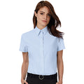 Blue Chip - Side - B&C Ladies Oxford Short Sleeve Shirt - Ladies Shirts
