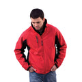 Stadium Red-Black - Side - Stormtech Mens Bonded Teflon® DWR Wind-Water Repellent Jacket