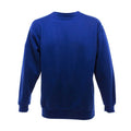 Royal - Front - UCC 50-50 Mens Heavyweight Plain Set-In Sweatshirt Top