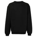 Black - Front - UCC 50-50 Mens Heavyweight Plain Set-In Sweatshirt Top