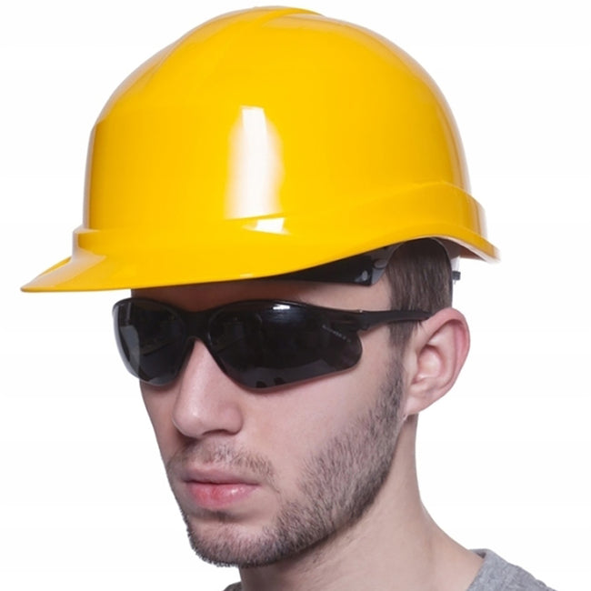 Yellow - Back - Venitex Zircon Hard Hat - PPE