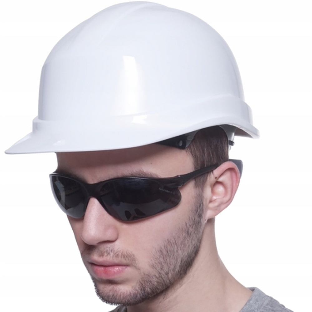 White - Back - Venitex Zircon Hard Hat - PPE