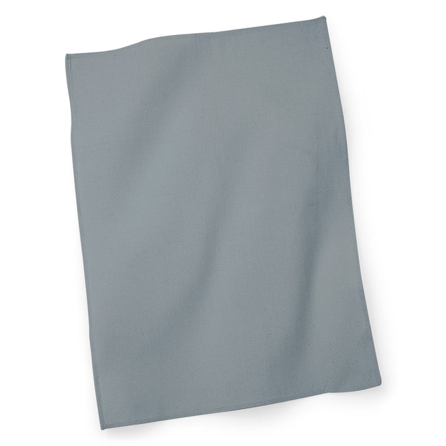 Pure Grey - Front - Westford Mill Tea Towel (50 x 70cm)